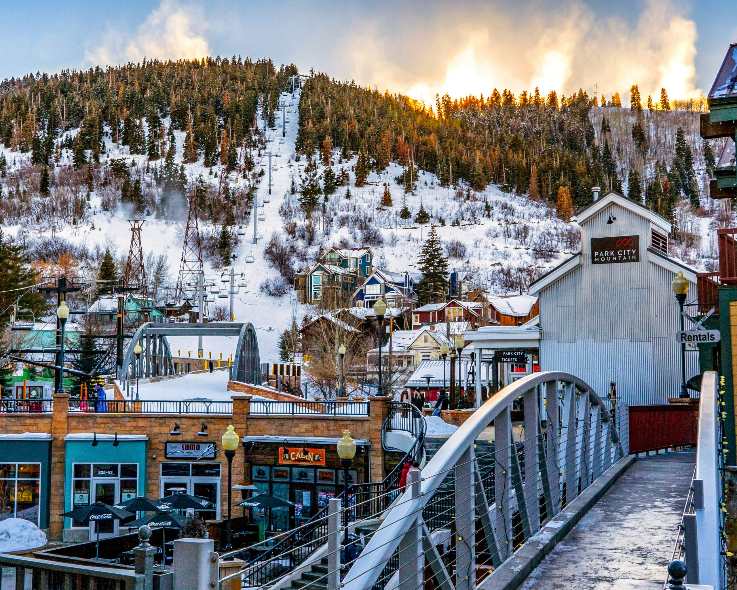 Park City Utah ski resort and downtown in winter — photo by Benjamin R. on Unsplash