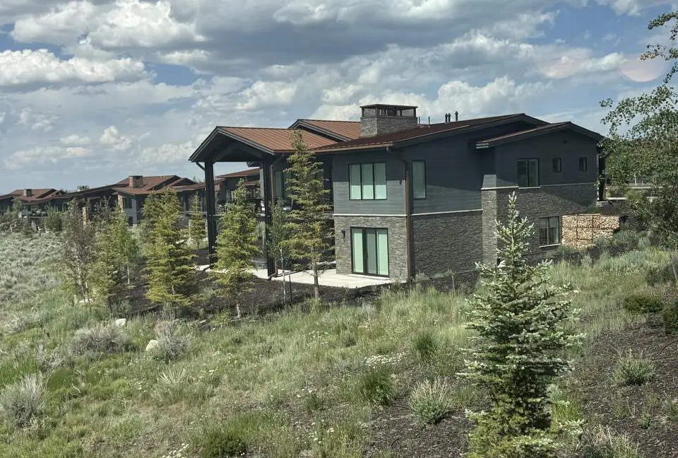 Luxury mountain home interior